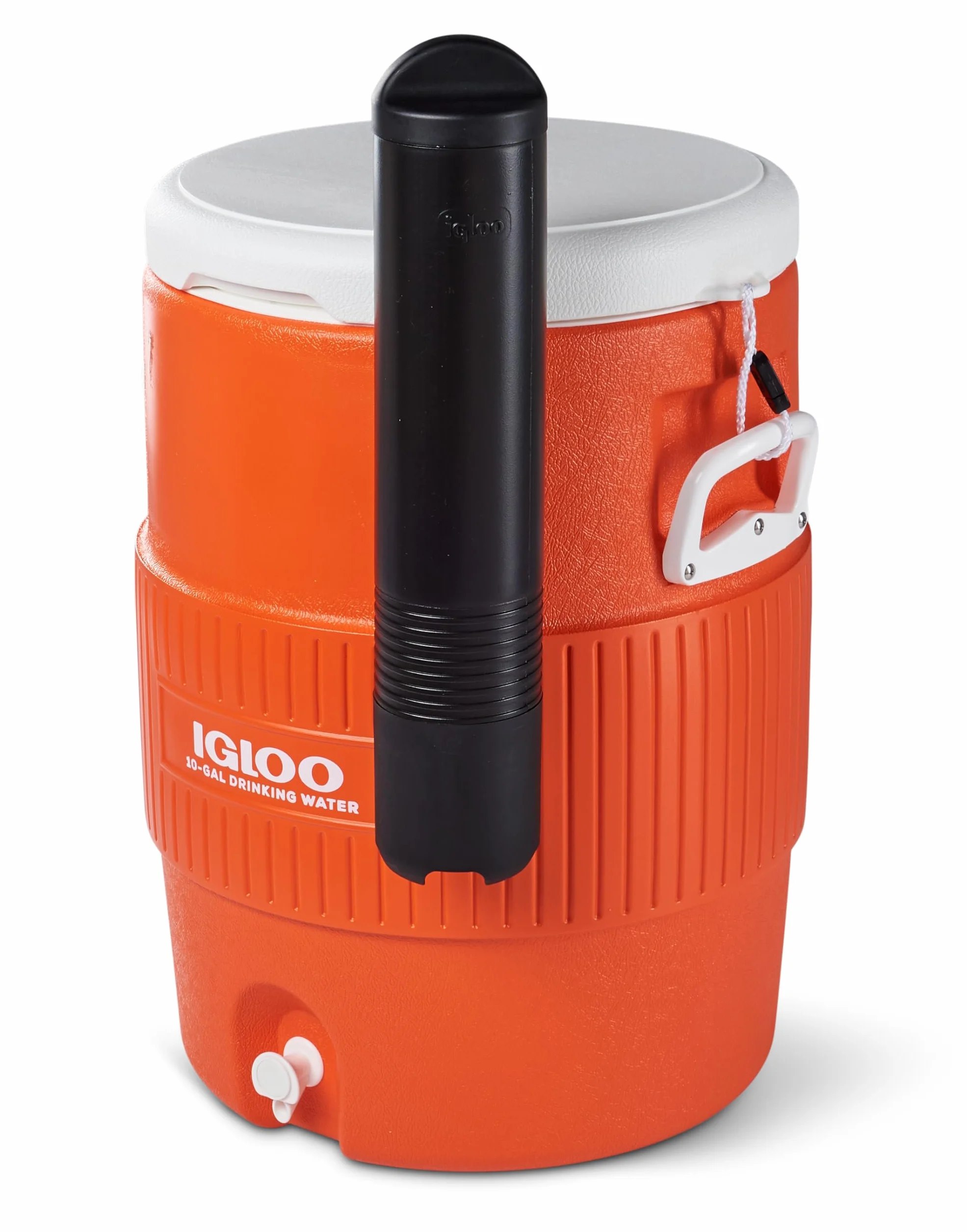IGLOO Contenitore Bevande 10 Galloni 37L – Dispenser Isolato con Rubinetto – Tanica Acqua Robusta per Cantiere, Sport e Outdoor con Maniglie