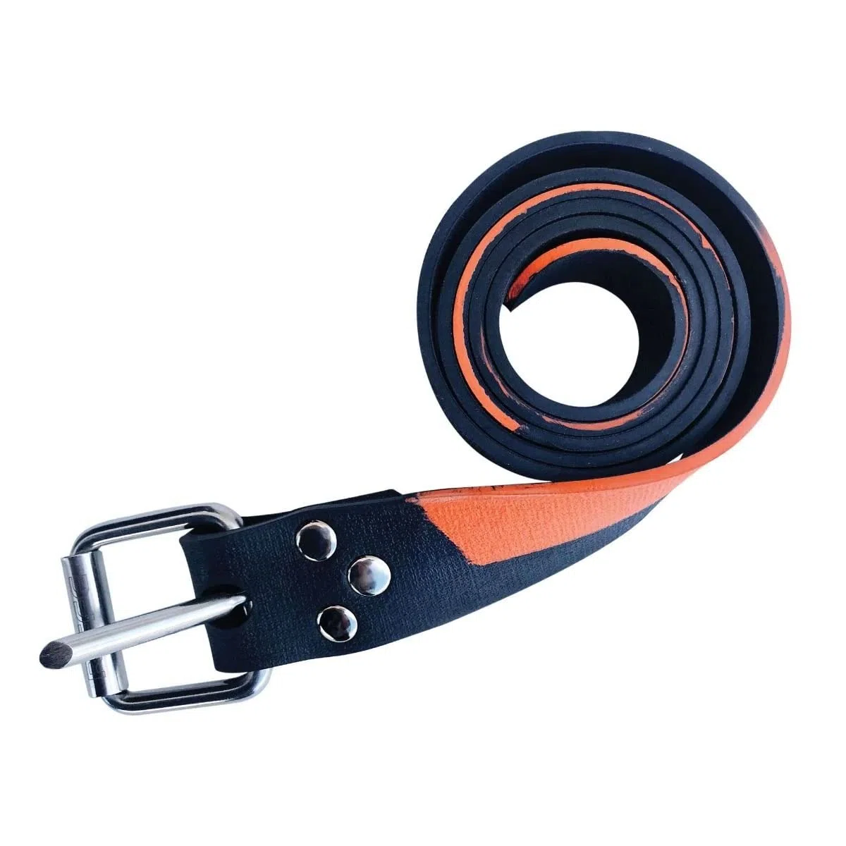 Riffe Marsiglia - Cintura in Gomma con Fibbia in Acciaio Inox