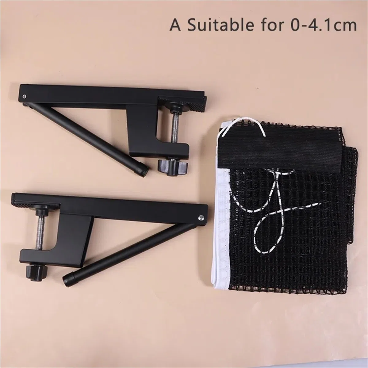 Kit di Accessori for Rete da Ping Pong Professionale con Clip/Vite Standard, Tipi Morsetti per Bambini Famiglie