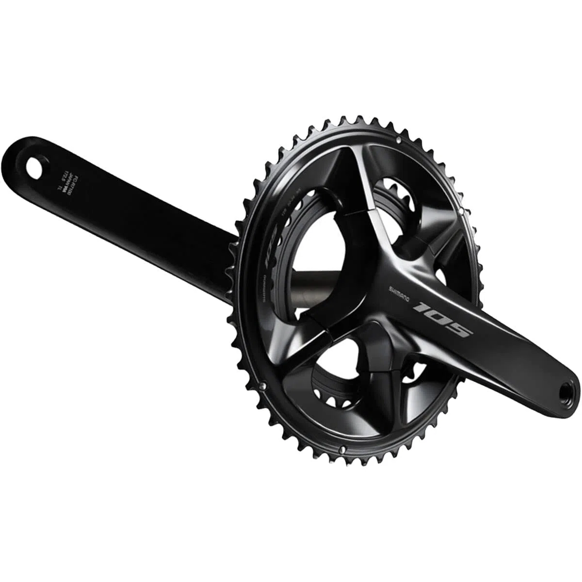 SHIMANO 105 FC-R7100 - Guarnitura a 12 velocità, 175 mm, 50-34T