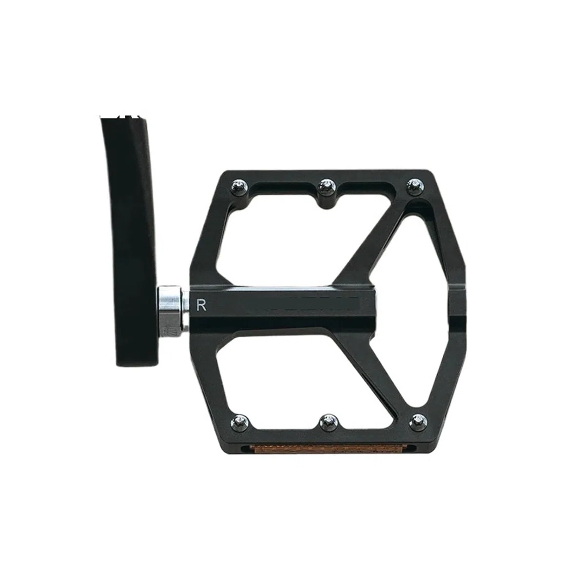 Pedali bici K371 in lega di alluminio con cuscinetto per MTB strada | Pedali riflettenti antiscivolo ultraleggeri,cuscinetto singolo,per mountain bike,strada e pieghevoli