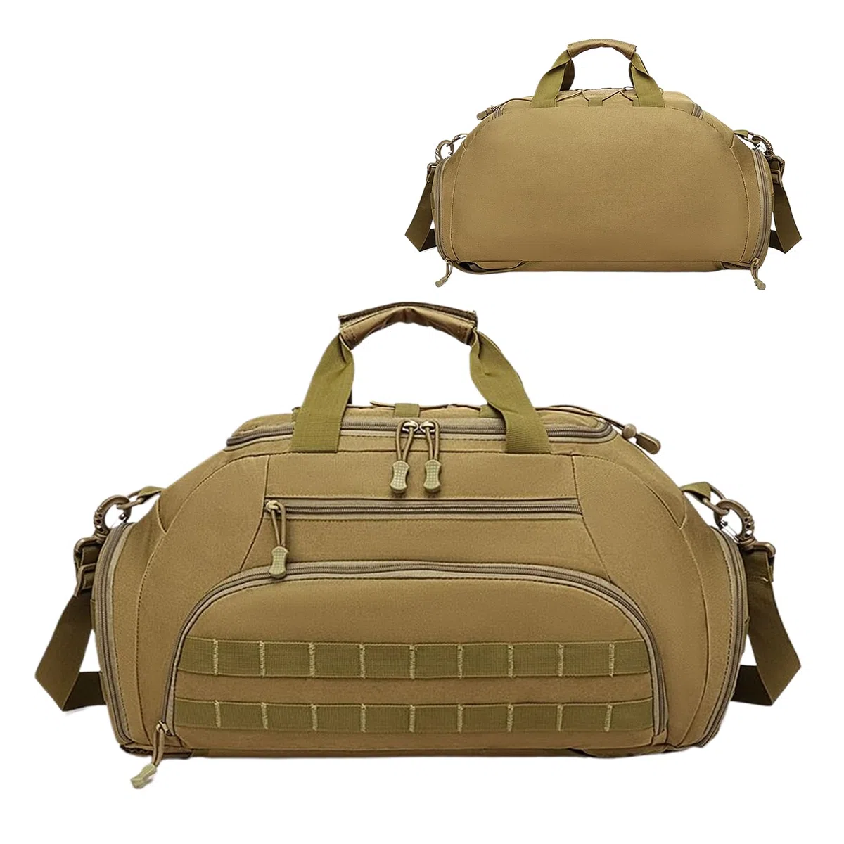 Zaino Da Palestra Per Uomini Tessuto Oxford Impermeabile E Convertibile | Borsa Sportiva Duffle Multiuso Per Uomo E Donna Escursionismo Campeggio Pesca Allenamento Fitness E Viaggi Brevi