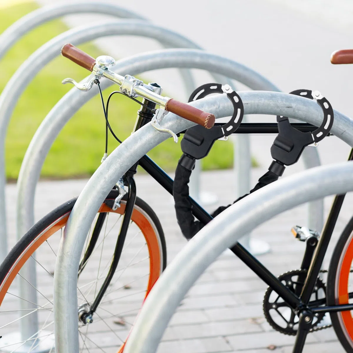 Lucchetto Monopattino Elettrico, Lucchetto Bici con 3 Chiave, Catena Bicicletta Antifurt, Accessori Monopattino Elettrico per Scooter, Bicicletta, Quad, Moto
