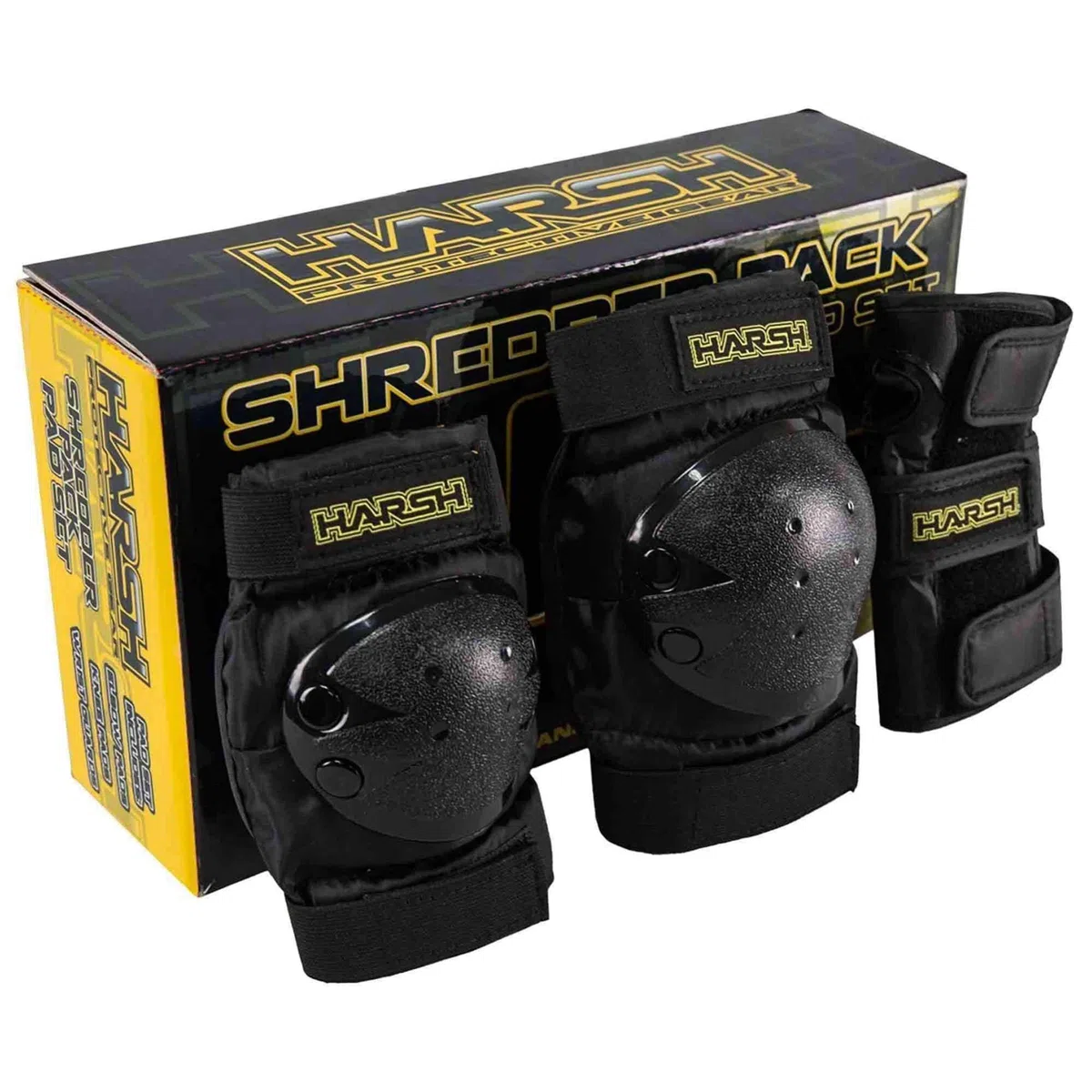 Harsh Shredder - Set di 3 Protezioni per Adulti, Unisex