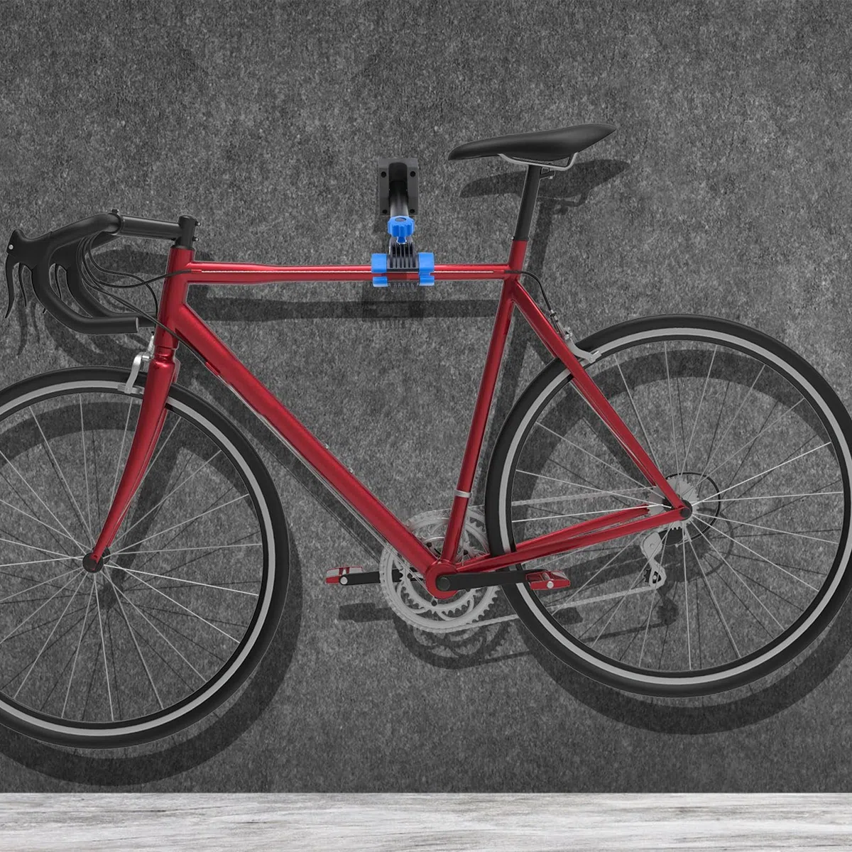 Cavalletto Riparazione Bici Stand Riparazione A Parete Pieghevole | Morsetto per bici Supporto A Parete Per Biciclette Da Montagna Strada Città