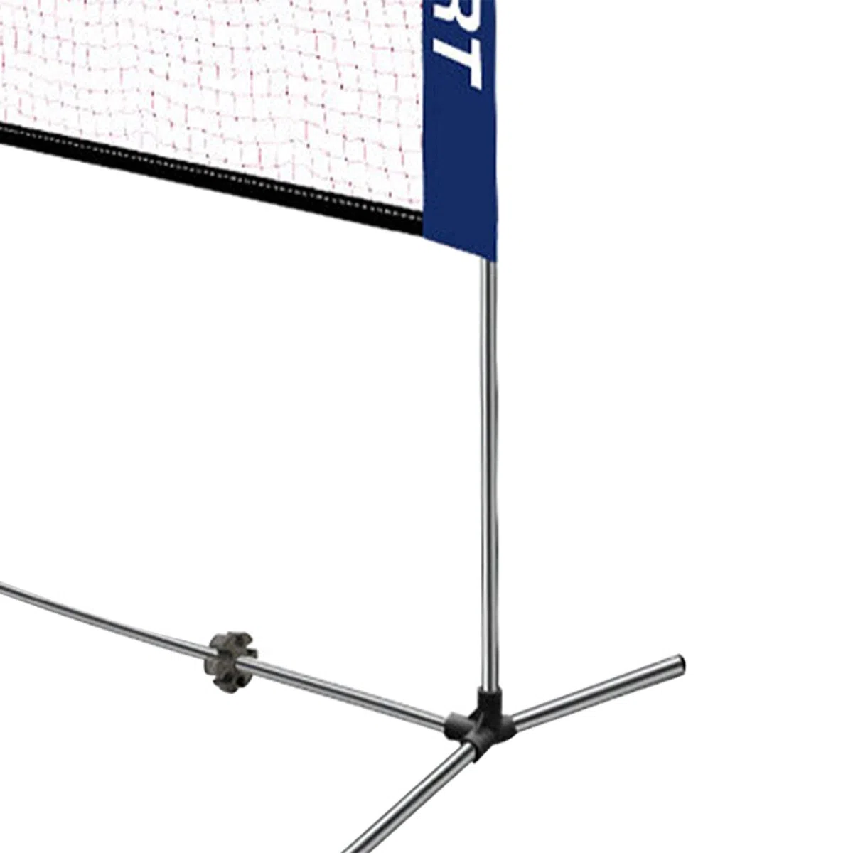 Set di reti da Badminton 6 Set da Badminton Incluso Borsa da Trasporto Set da Rete da Tennis Rete da pallavolo Rete da Badminton Resistente per Cortile Regolabile per Campo per Adulti, Larghezza 6,1