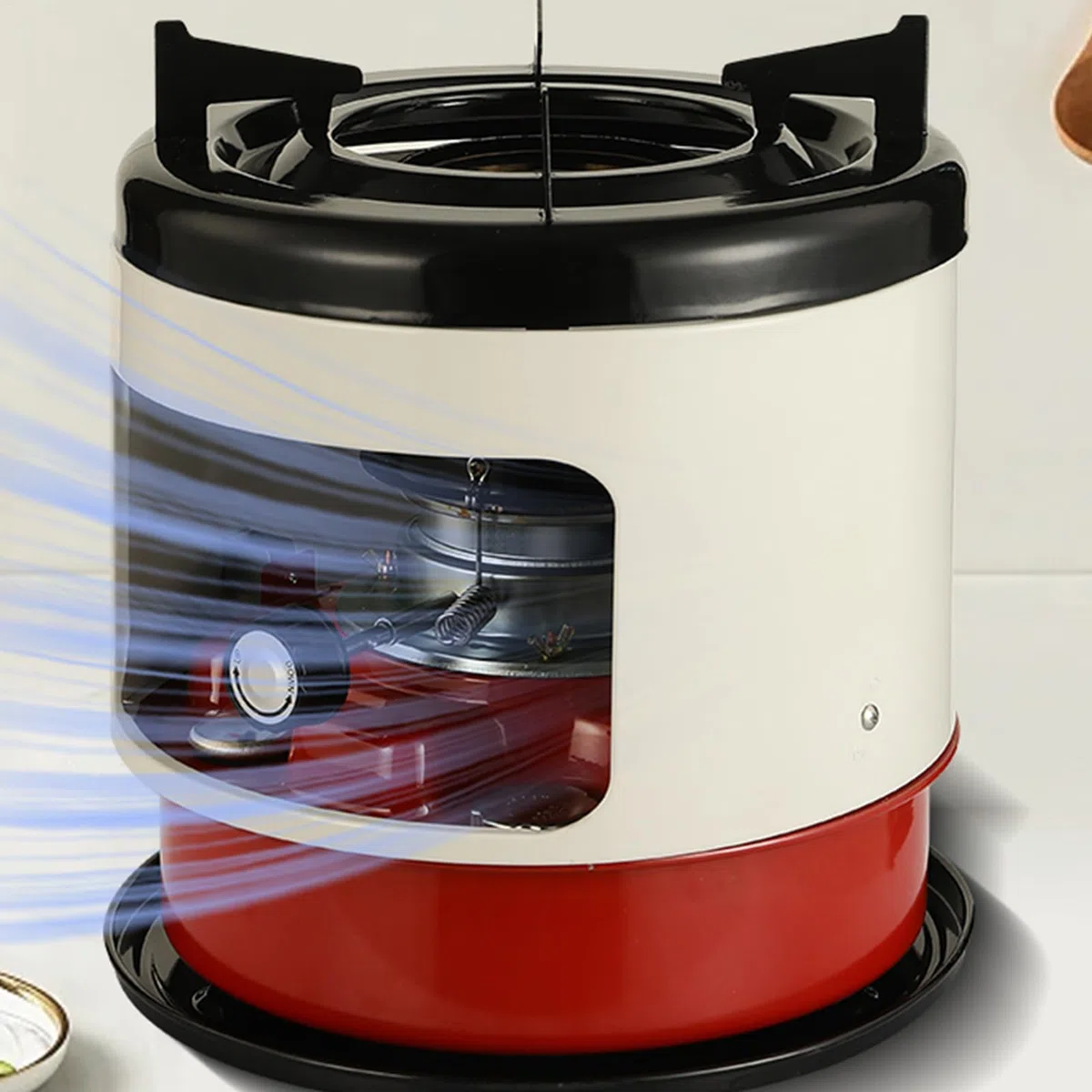 Fornello a Cherosene da Campeggio - Cucina E Riscaldamento Portatile,Stufa da Campo Esterna - Per Esterni Caccia Ghiaccio Trekking Zaino In Spalle Officina Garage