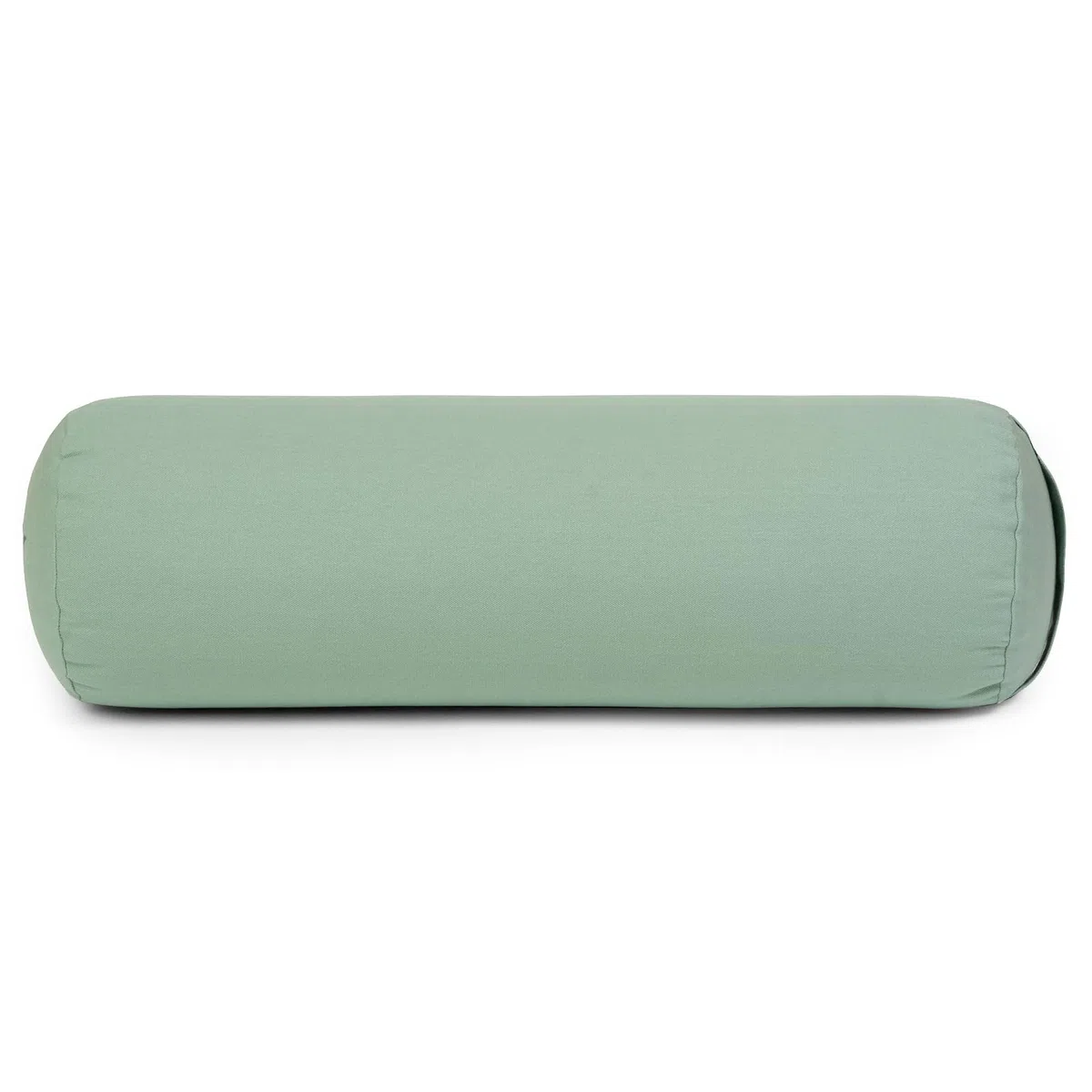 Yoga Studio Lotus - Cuscino in cotone con cerniera YKK, 23 x 61 cm, colore: grano saraceno biologico