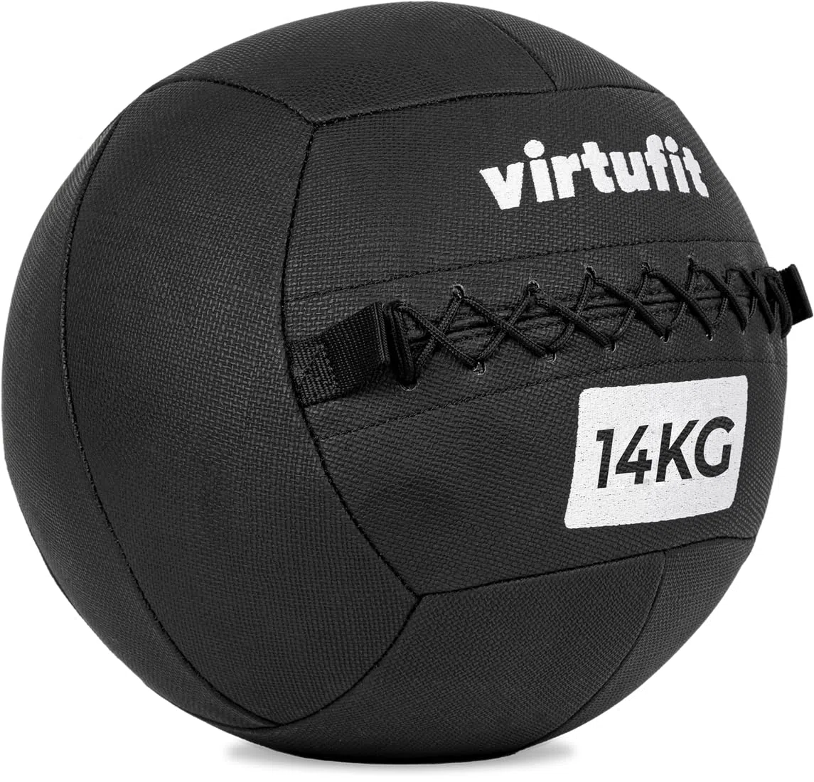 VirtuFit Premium Wall Ball – Palla medica – 10 kg – Superficie antiscivolo – per allenamento funzionale, crossfit e allenamento completo