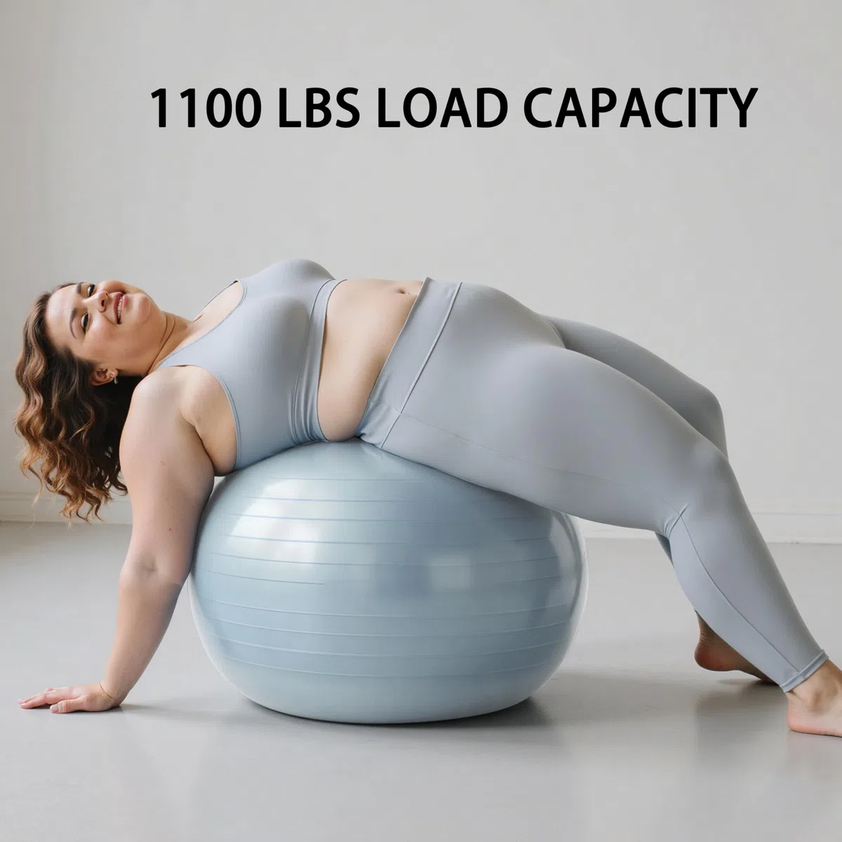 Set di palline da yoga - 65 cm e 25 cm (blu)