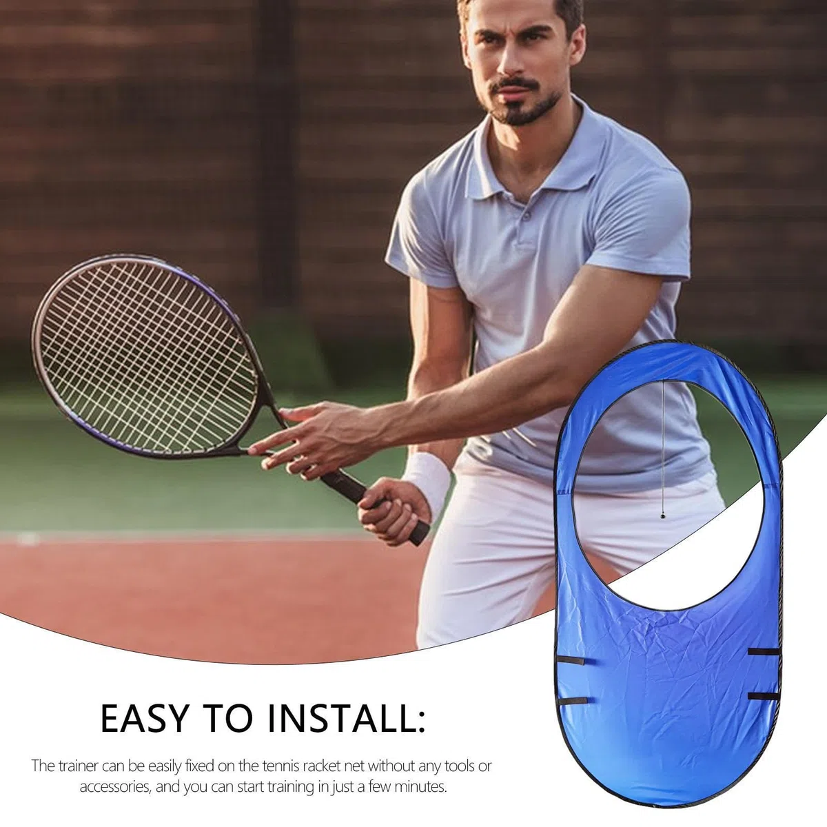 Attrezzature per l'allenamento da tennis, per principianti, donne e uomini