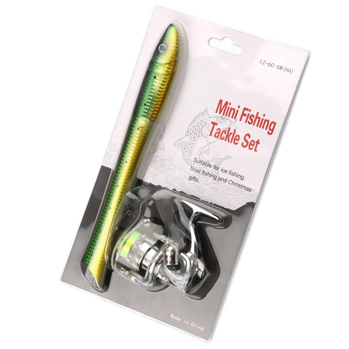 Canna da pesca piccola – canna da pesca telescopica tascabile – mulinello leggero Combo Pocket Pole per mare lago stagno