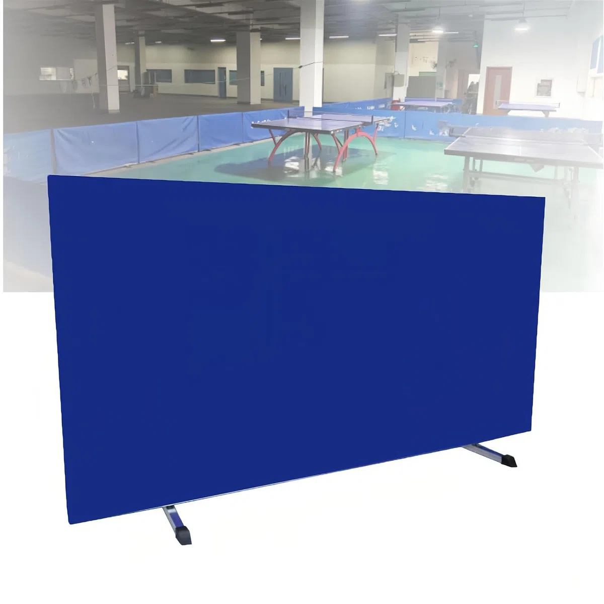 Recinzione pieghevole per campo da ping pong, divisori portatili per scuole e stadi