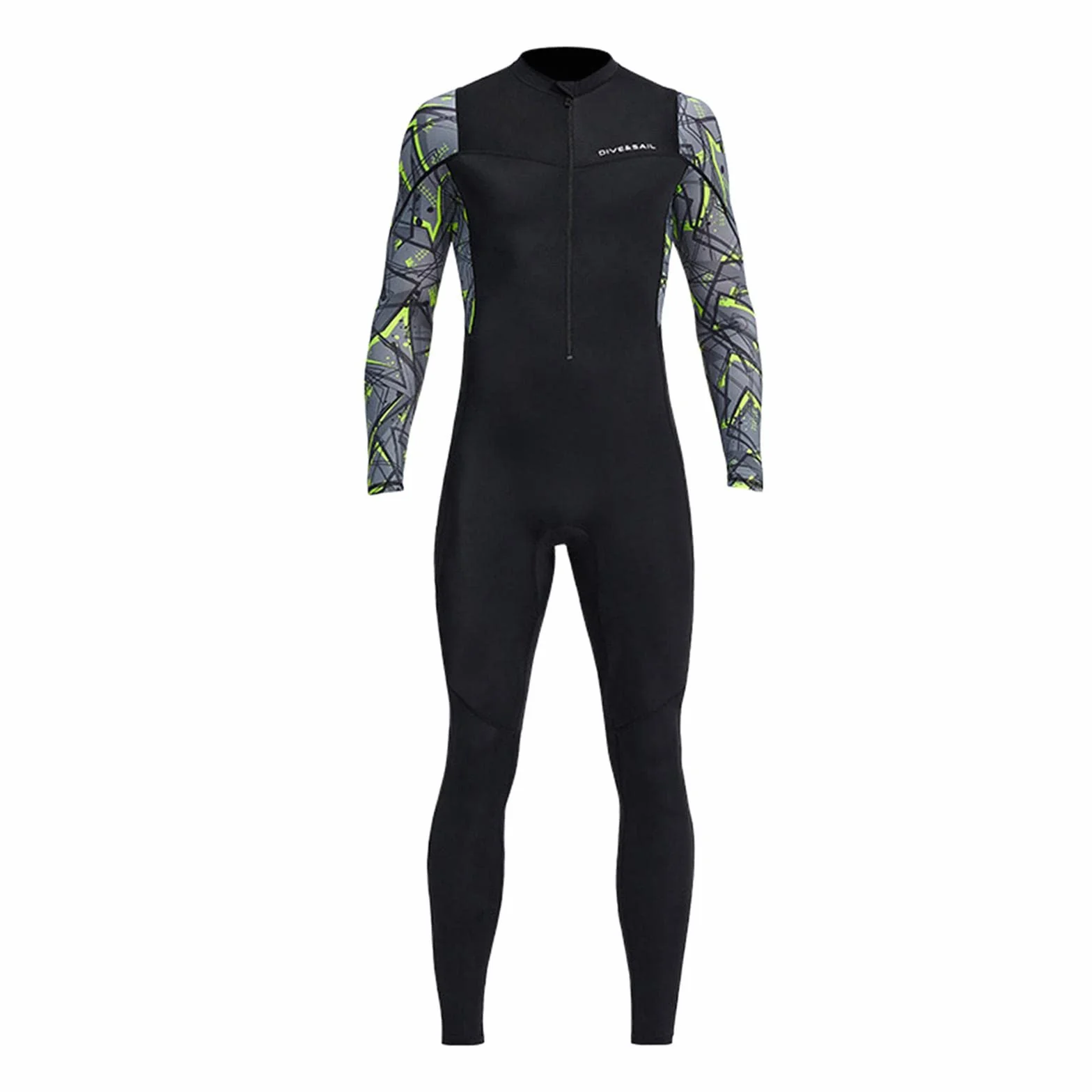 predolo Muta in Neoprene Da Uomo, Muta Da Sub Completa con Cerniera Frontale per Immersioni, Snorkeling, Surf, Nuoto