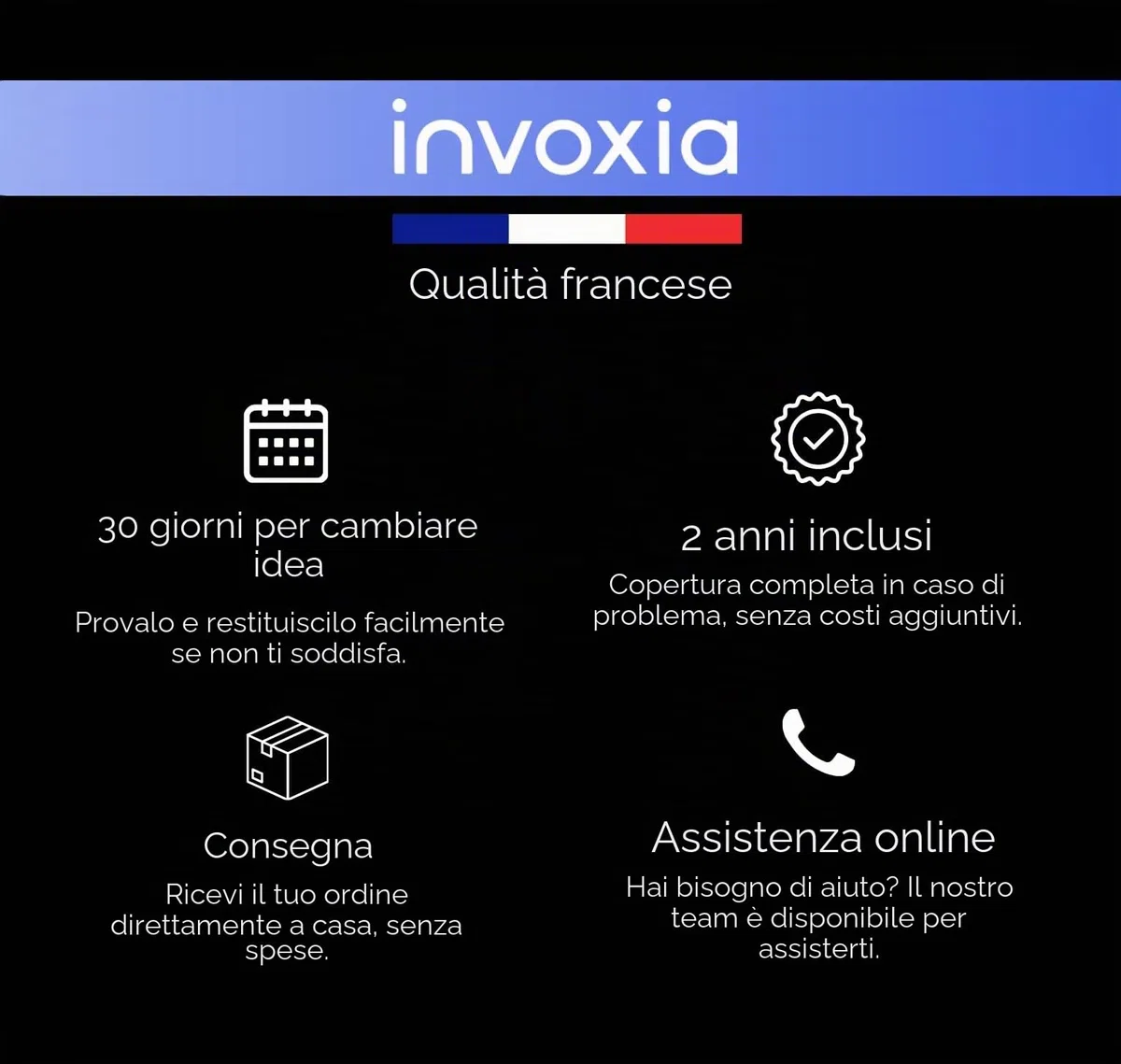 Invoxia Bike Tracker - Localizzatore GPS antifurto per bici - Riflettore con avvisi in tempo reale - Abbonamento di 3 anni incluso - Durata della batteria fino a 3 mesi - Discreto e leggero