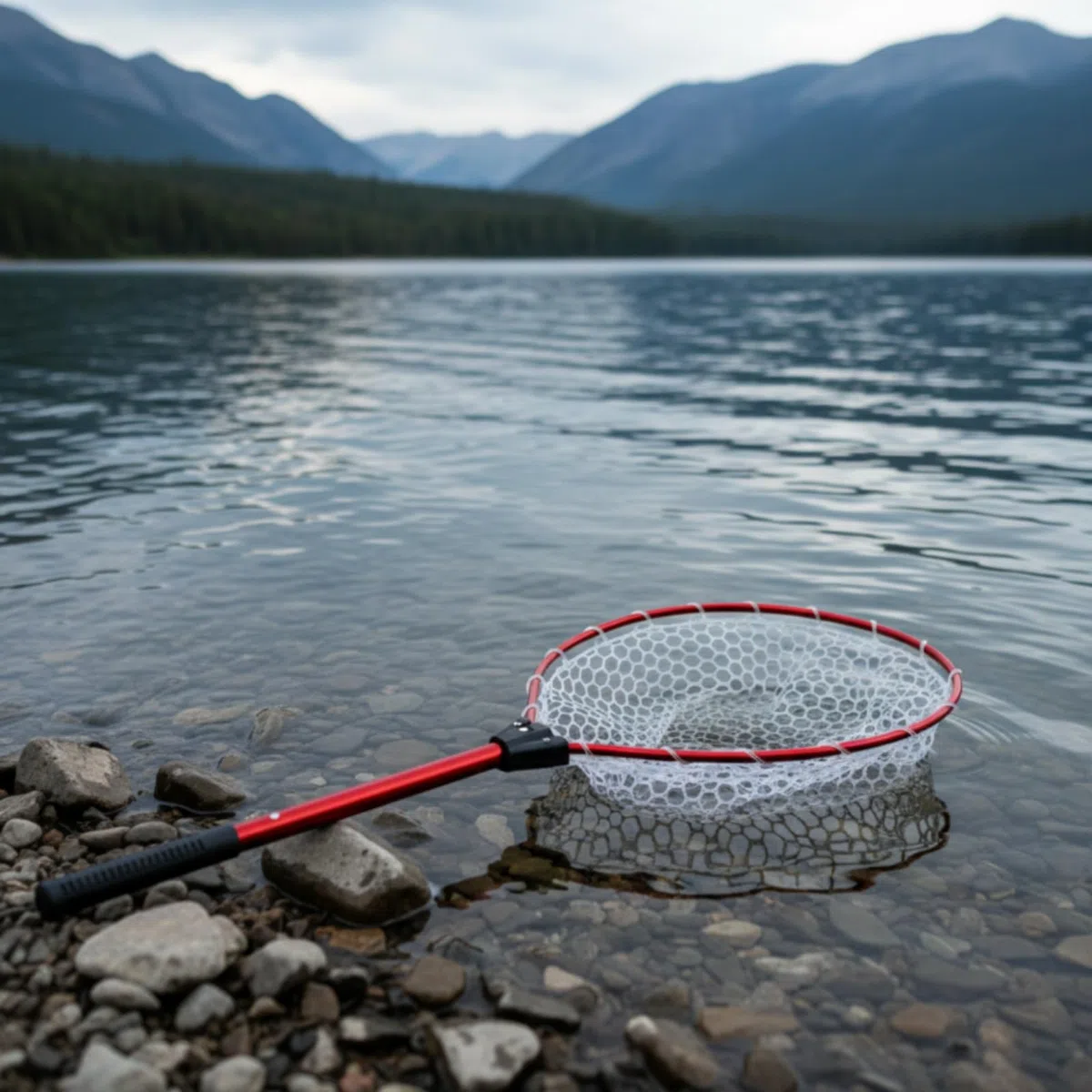 Rete da Pesca Atterraggio Guadino Telescopica Pieghevole con Asta in Lega di Alluminio Sacco in Silicone Antigancio Leggera Compatta Adatta a Pesca da
