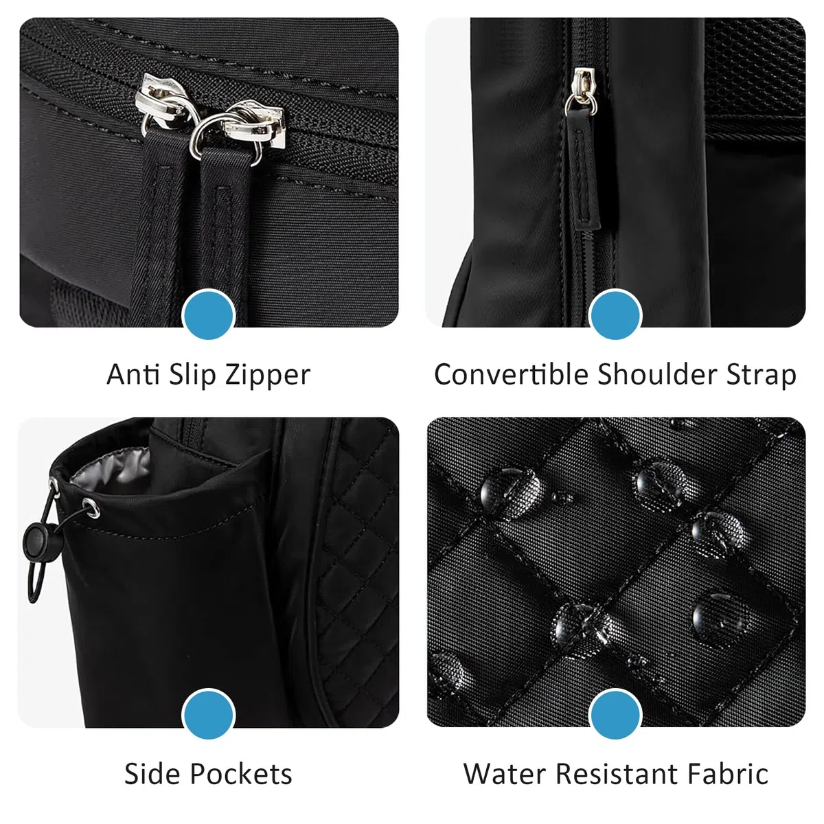Generisch Zaino da tennis, borsa da tennis da donna e uomo, zaino da tennis per 2 racchette da tennis, impermeabile, zaino sportivo, borsa da badminton per pickleball, tennis e badminton
