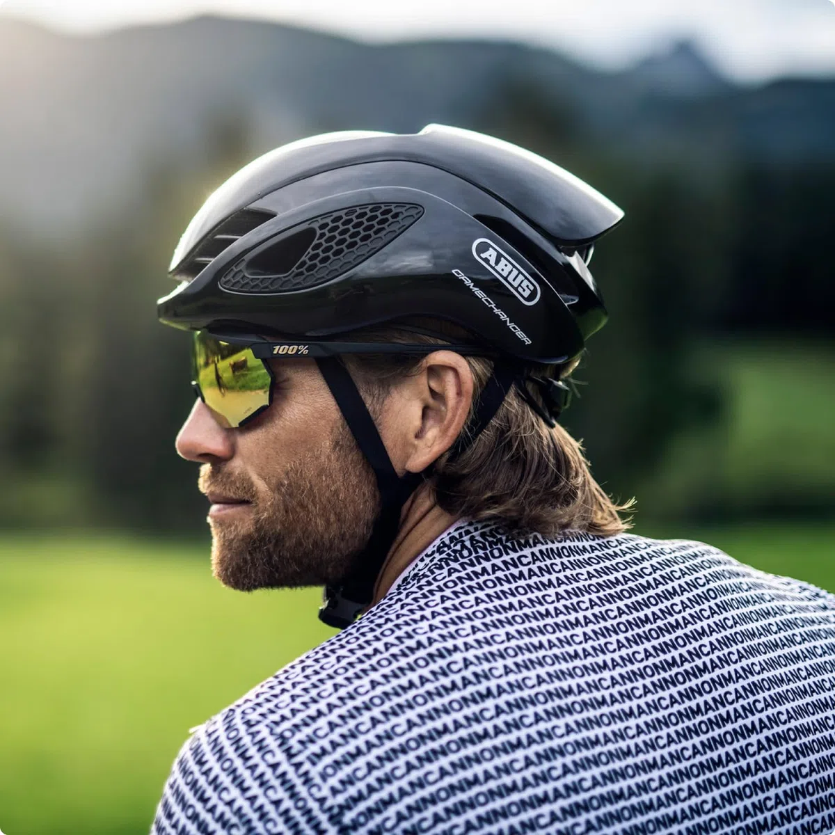 ABUS Casco da bici da strada GameChanger - Casco da bici aerodinamico con proprietà di ventilazione ottimali per uomini e donne | Casco con cinghie aerodinamiche, sistema di raffreddamento, supporto occhiali, regolazione, apertura coda