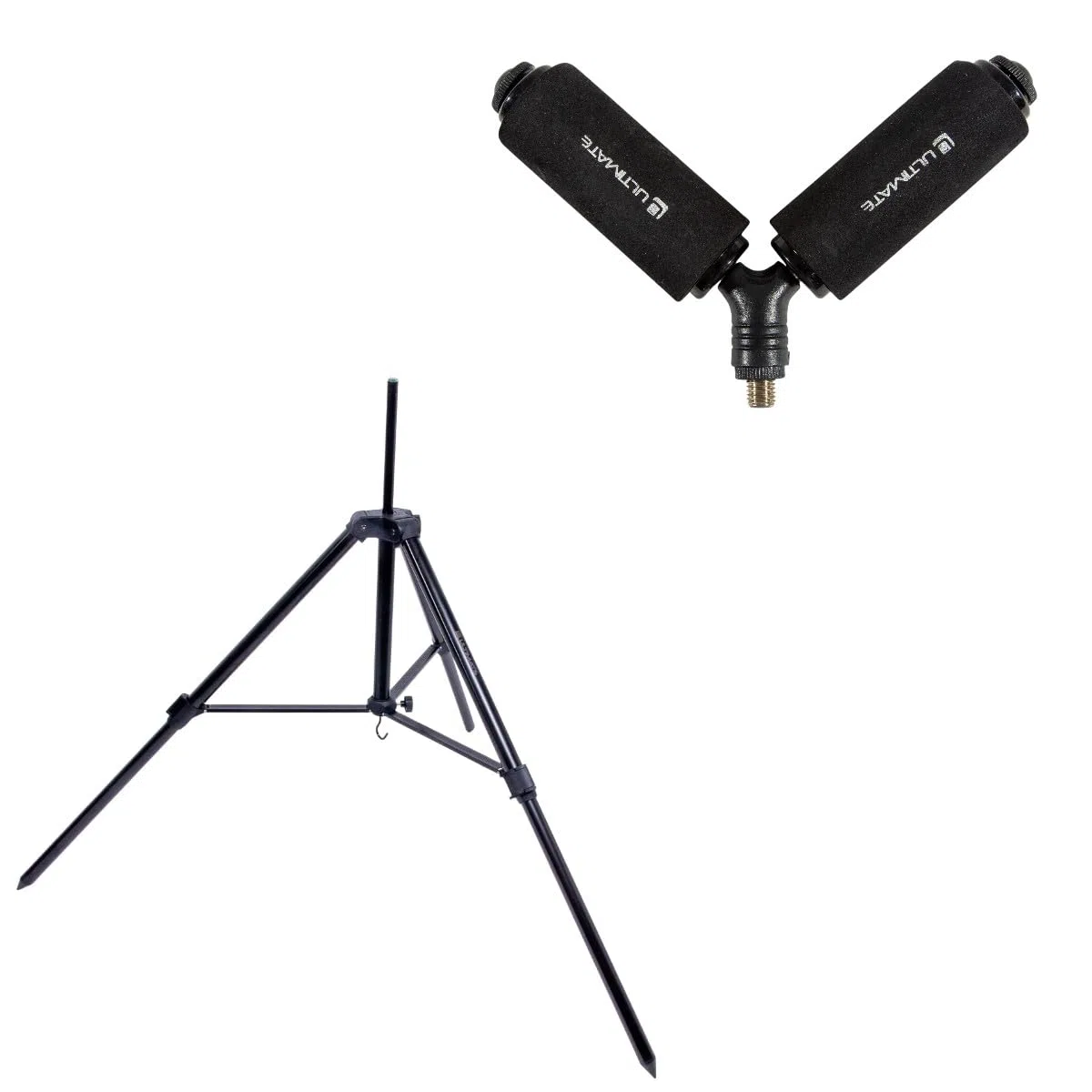 Ultimate Tripode Regolabile Con Supporto EVA V-Roller 3" - Poggia Canne Da Pesca