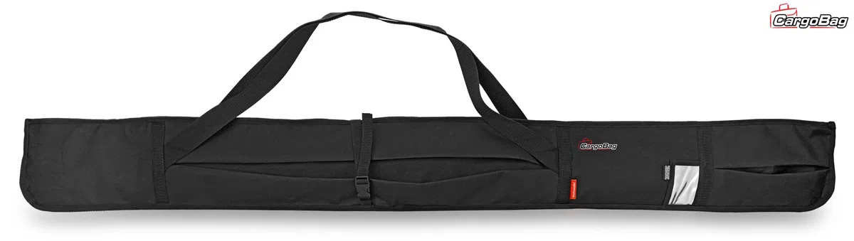 Autosiatki – Borsa Porta Sci – Sacca per 1 Paio di Sci – Idrorepellente con Finestrella per Indirizzo e Robusta Maniglia per un Trasporto Comodo