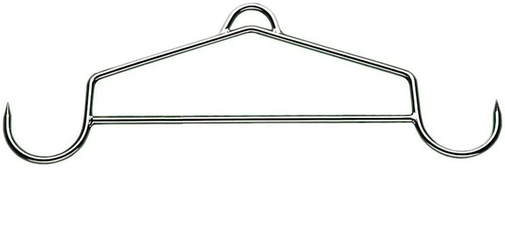 Fritzmann Forgia selvatica in acciaio inox, 58 cm fino a 250 kg