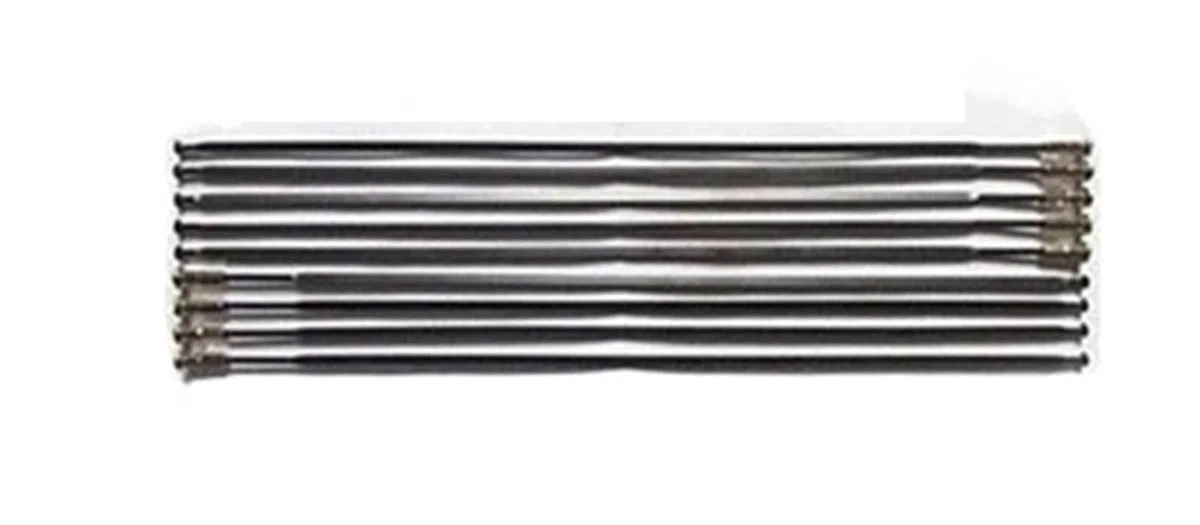 10 raggi di ricambio con nippli per ruote a raggi aerodinamici, kit di riparazione per bici da strada e MTB (261 mm)