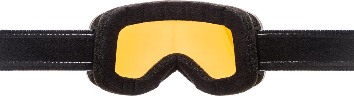 ALPINA Slope Q-Lite - Maschera da sci alla moda per uomo e donna, Anti-Fog, circolazione dell’aria efficace, lente specchiata, black-blue matt