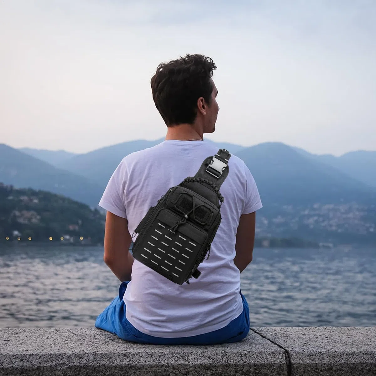 Zaino Pesca Impermeabile Borsa Porta Canne | Zaino Da Pesca Con Chiusura A Cerniera Porta Canna, Da Pescatore, Contenitore Per Attrezzatura, Zaino Pescatore