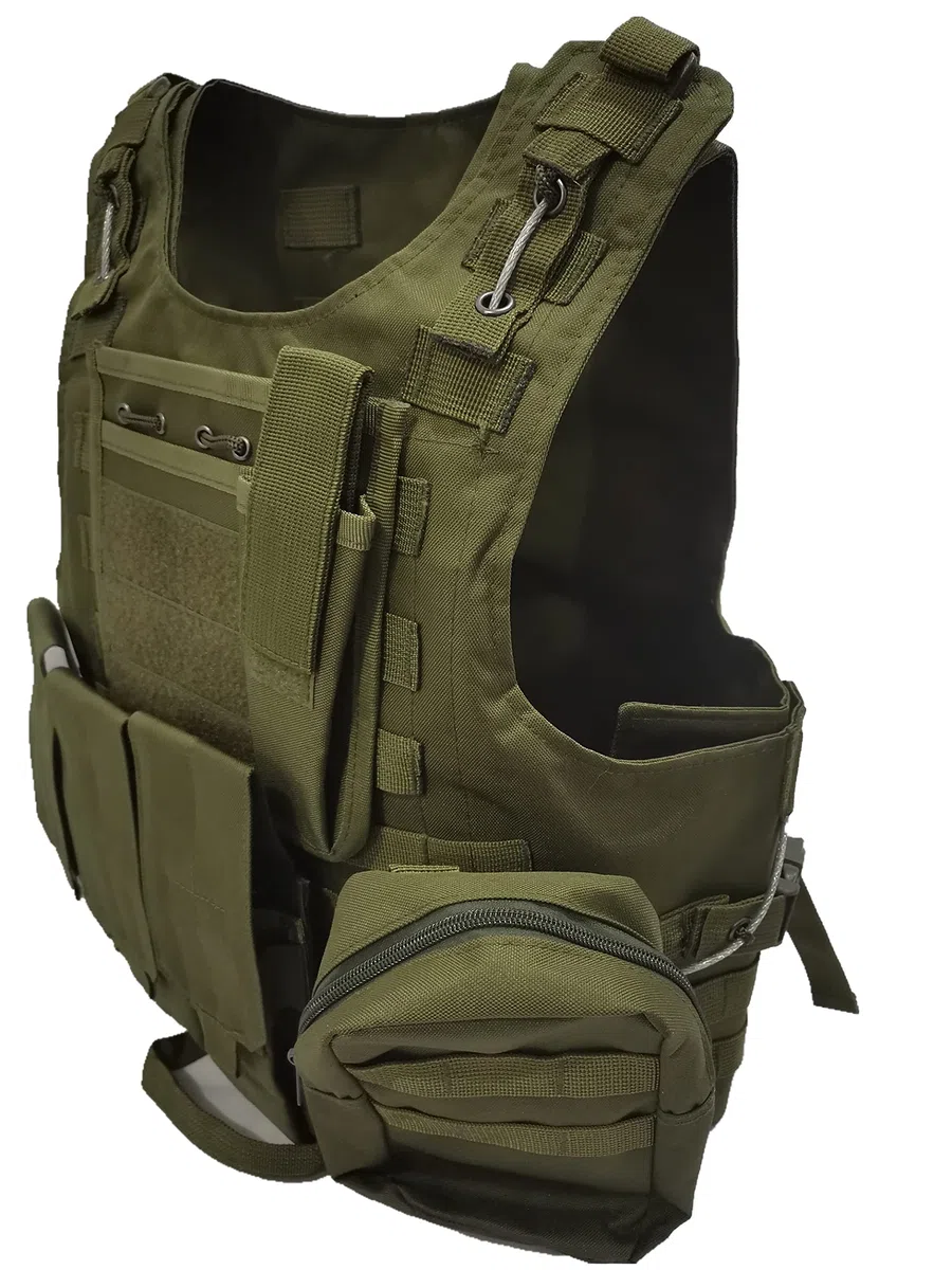 Maglia per Tattico Militare Esercito Airsoft Gilet da Caccia per all’Aperto Campeggio Escursionismo Pesca Caccia