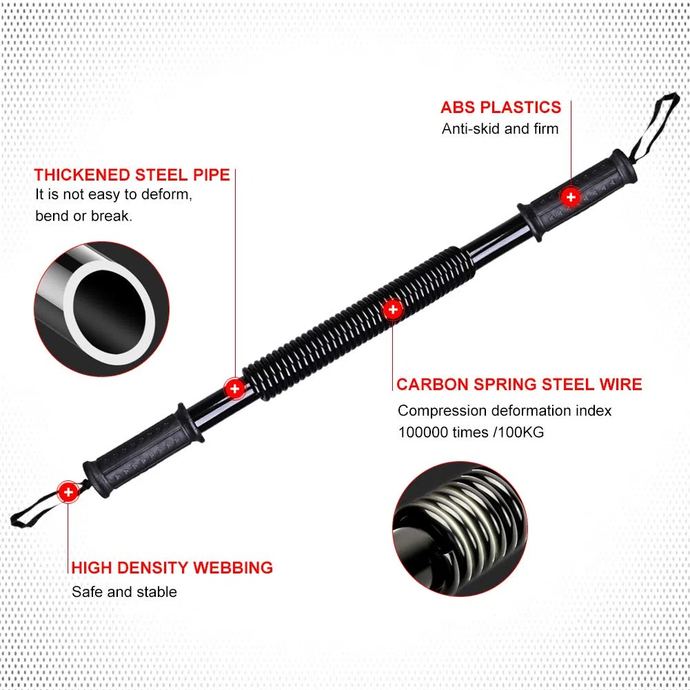 DOBEN Professionale Potenziamento muscolare, Macchine per le braccia, Casa / Palestra Molla Fitness Body Building Allenamento 20 kg, 30 kg, 40 kg, 50 kg, 60 kg, Power Twister, Arm Trainer Dispositivo