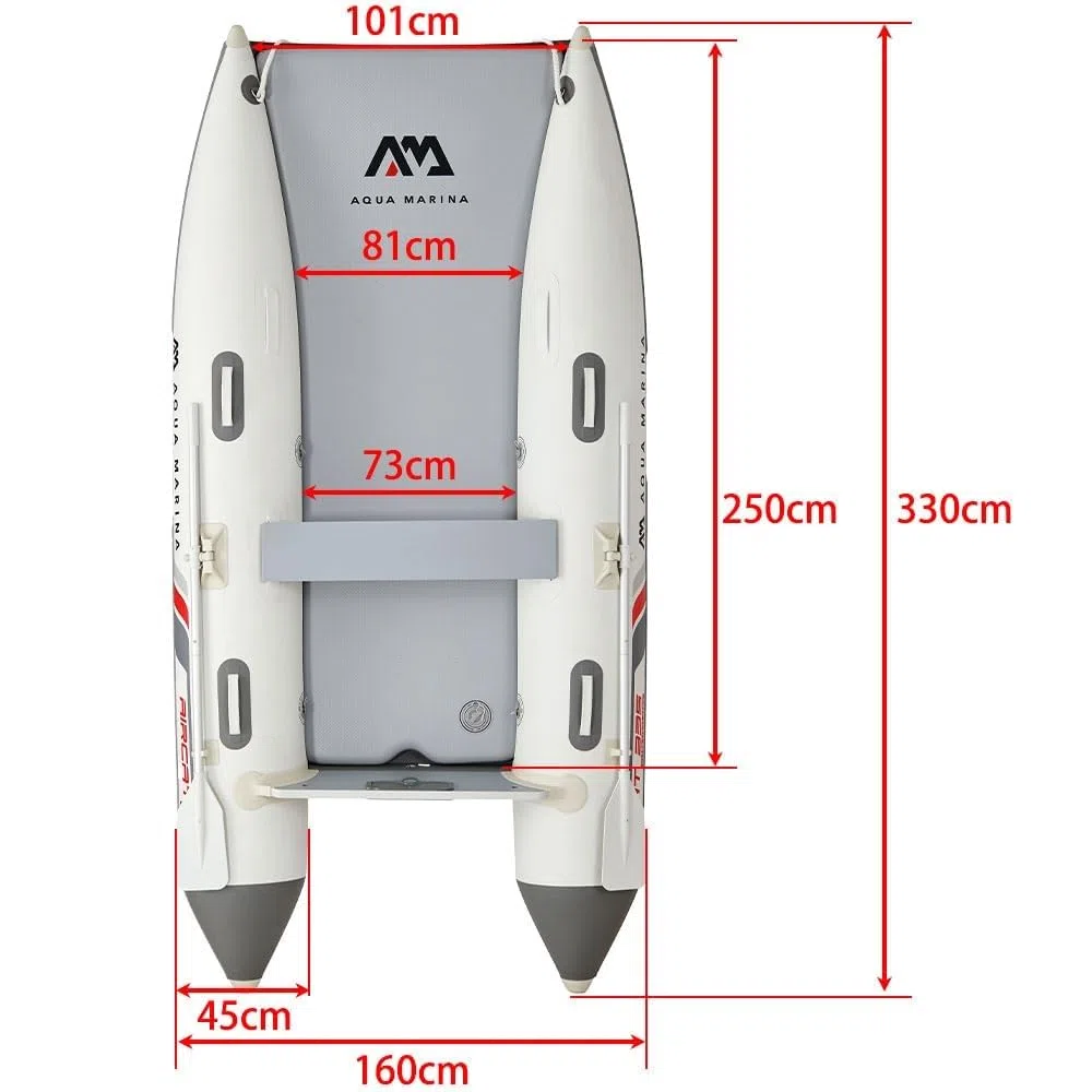 Aqua Marina Aircat, Catamarano gonfiabile con DWF Air Deck