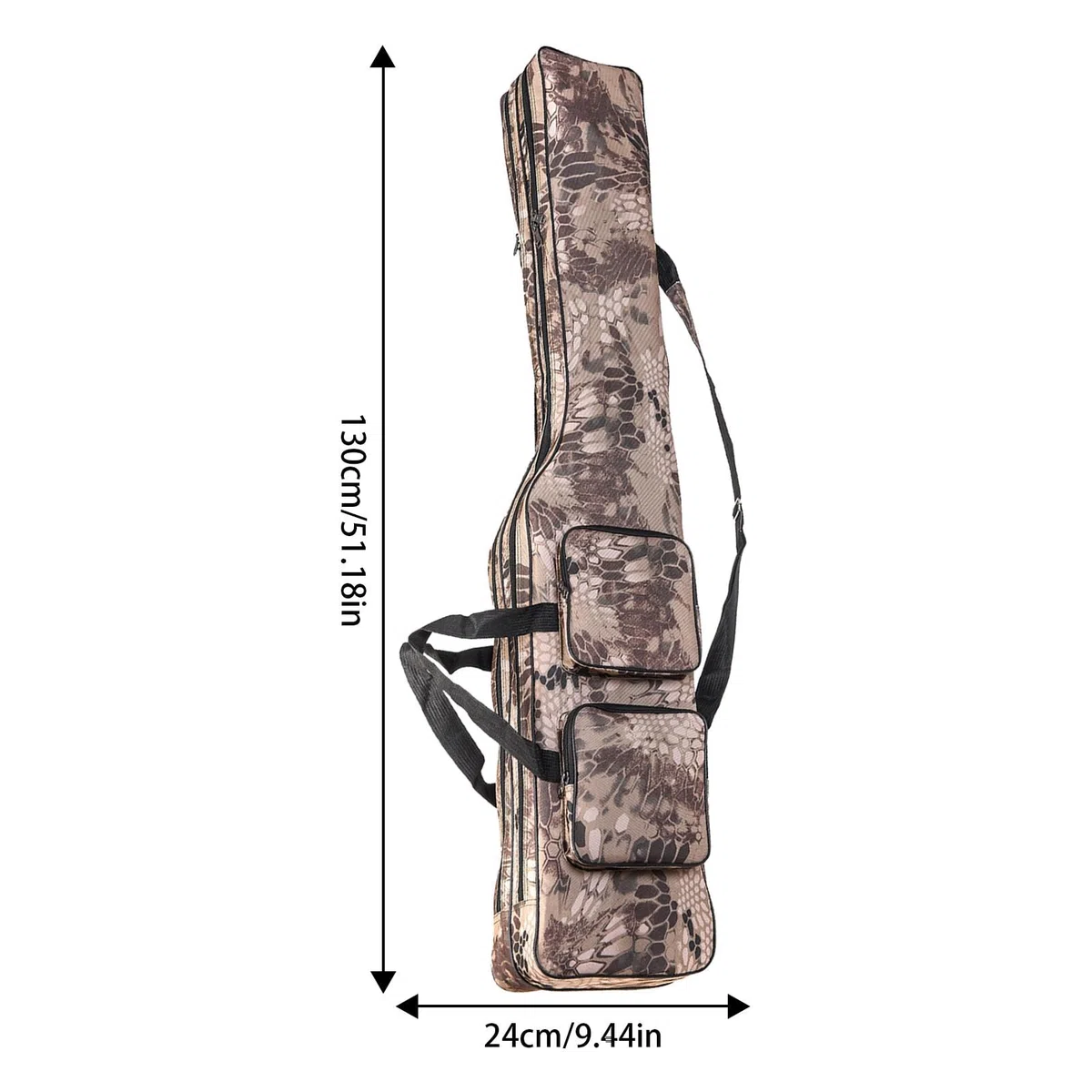 Custodia per canna da pesca – Borsa portaoggetti a 2 strati, ampia apertura, grande capacità, per gli appassionati di pesca, Ssc, Refer to , Unisex | Grande Borsa Per Canna Da Pesca Per Lago Acqua Salata Acqua Barca Kayak Spiaggia Campeggio Escursionismo
