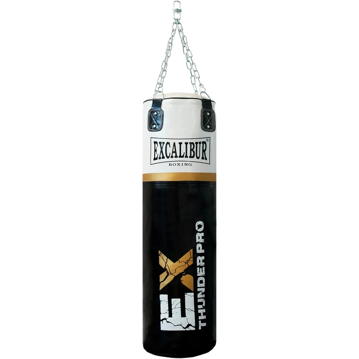 MAXXUS - Sacco da boxe Pro 120/100/80 – riempito, sospeso, catena in acciaio a quattro punti, 120 x 35 cm/100 x 30 cm/80 x 30 cm, 20 – 34 kg – Punching bag, sacco per boxe, MMA, Muay Thai, kickboxing,