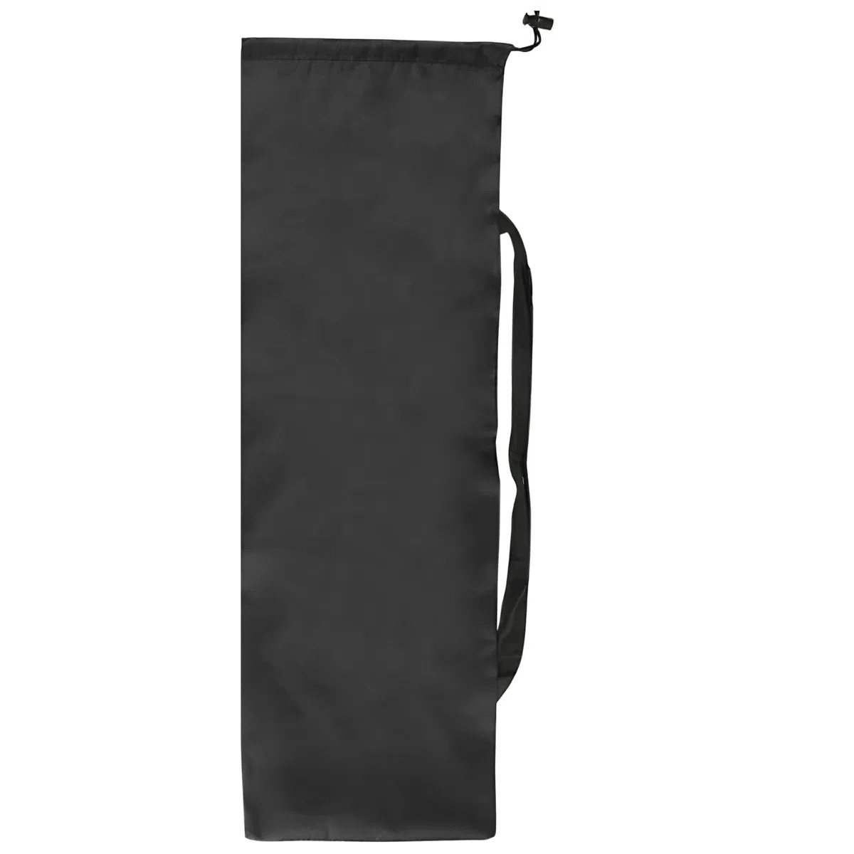Borsa per canna da pesca, 100 cm, in poliestere 210D, con coulisse, con tracolla, per tappetino da yoga, bastoncini da pesca, campeggio, nero