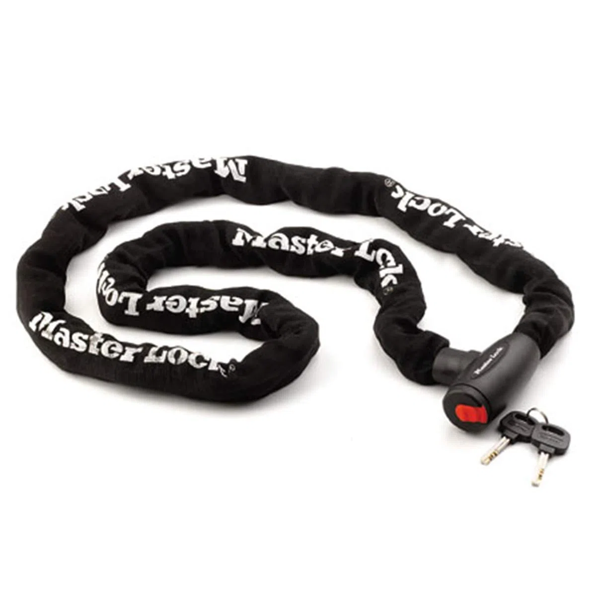MASTER LOCK Lucchetto Bici [Chiave] [2m Catena] 8292EURDPS - Ideale per Proteggere Moto, Scooter