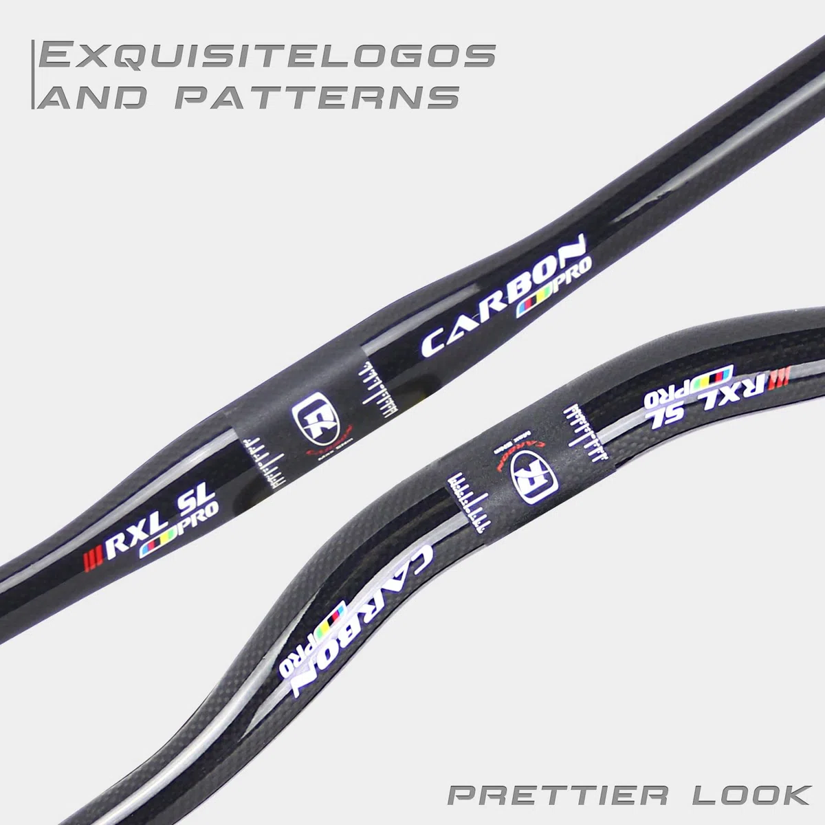 manubrio riser mtb carbonio,RXL SL manubrio mtb 31.8 carbonio 680mm 3K lucido nero