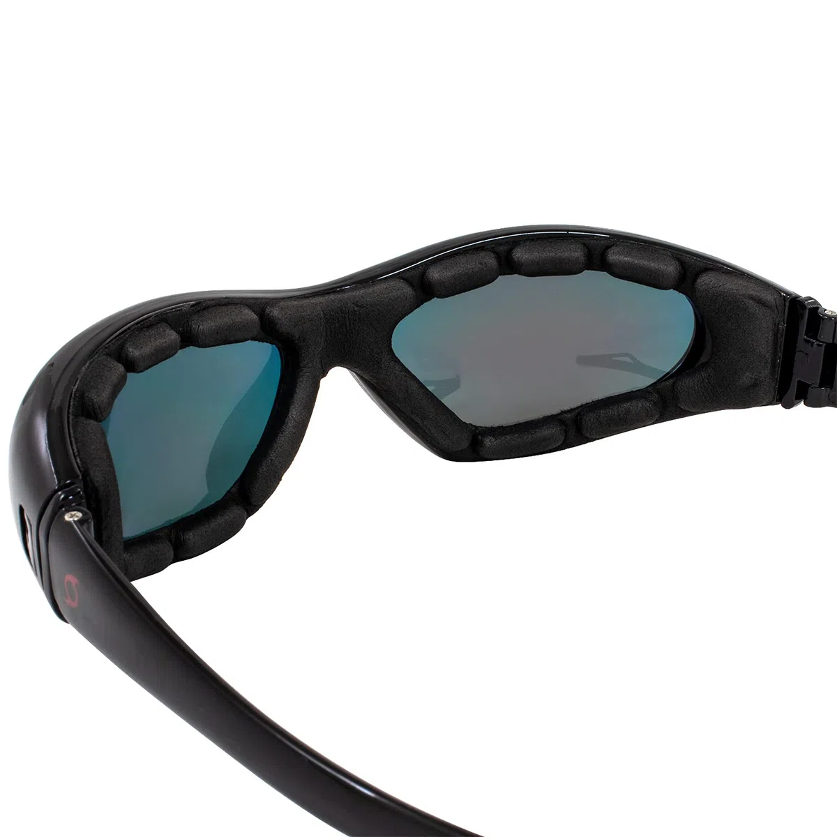 Hurricane Eyewear 2 paia di occhialini da nuoto jet e sci categoria 5 montatura nera con specchio rosso e lenti antifumo polarizzate