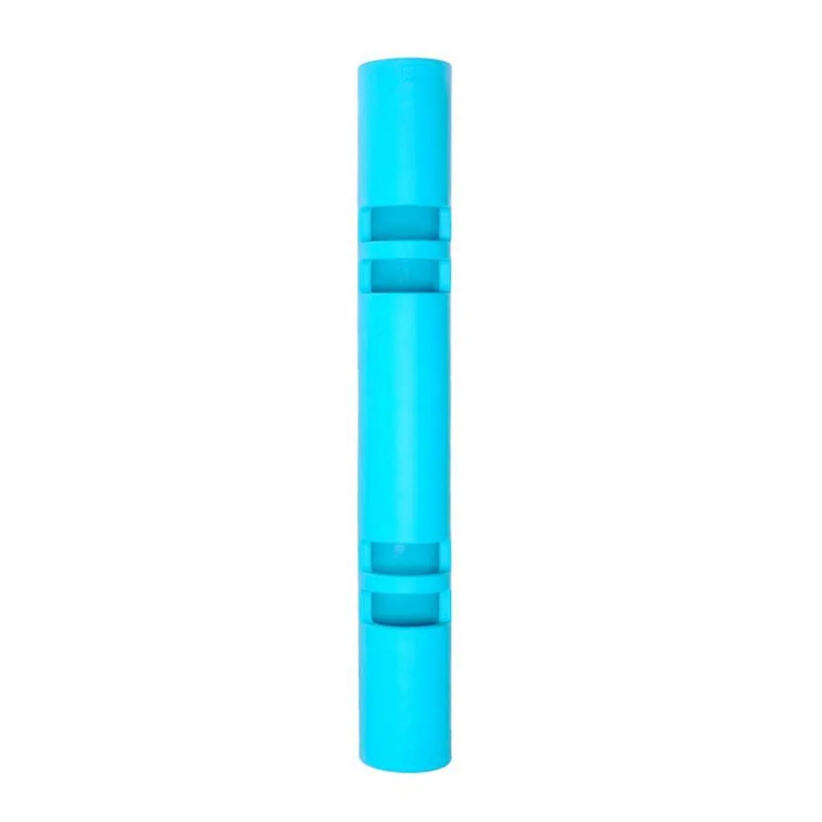 LOVIVER Tubo Palestra Attrezzo Fitness Cilindro Esercizi Barra con Maniglie Texture Antiscivolo in Gomma Naturale Adatto per Atleti Appassionati Fitness, Blu, 8KG