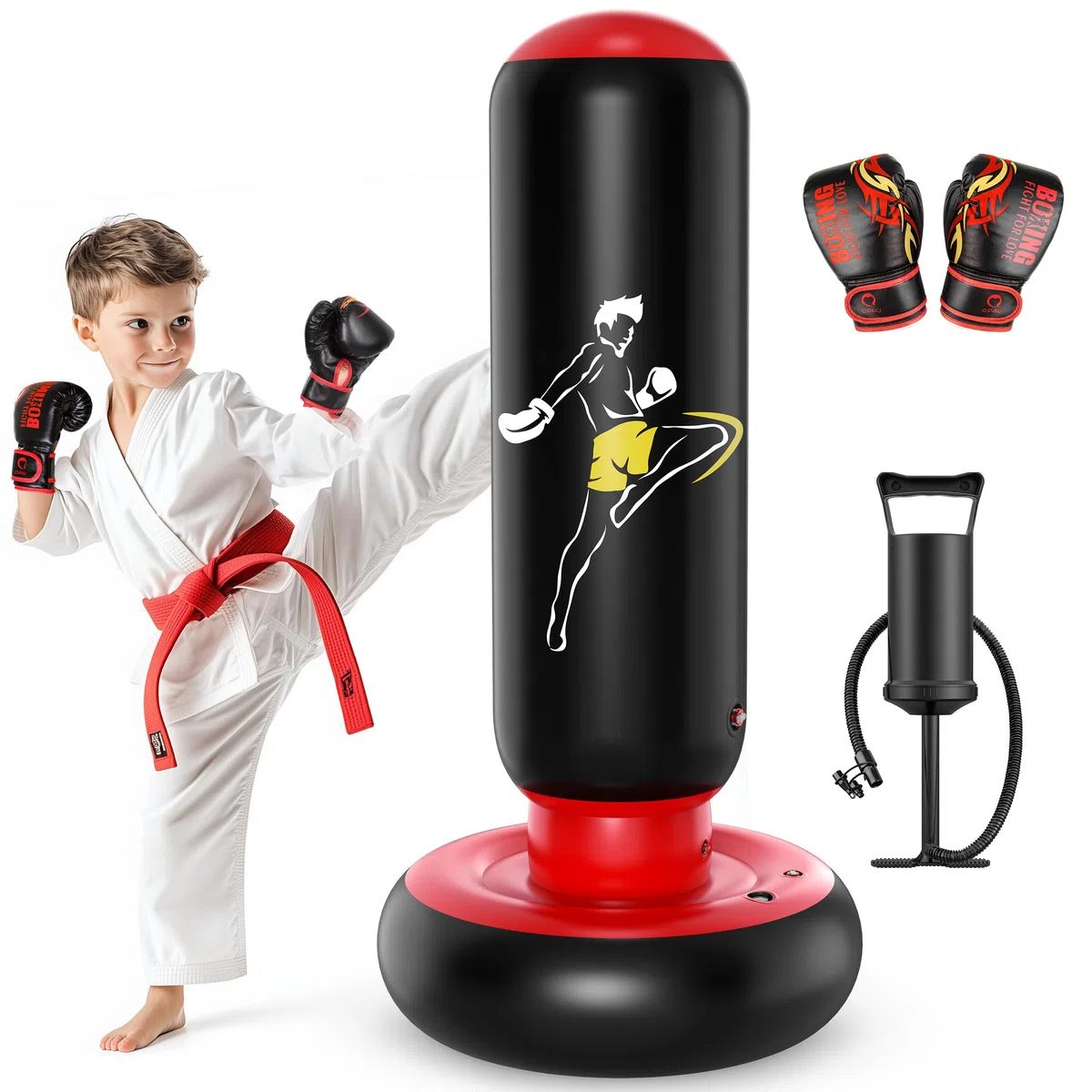 QPAU Set da boxe per bambini
