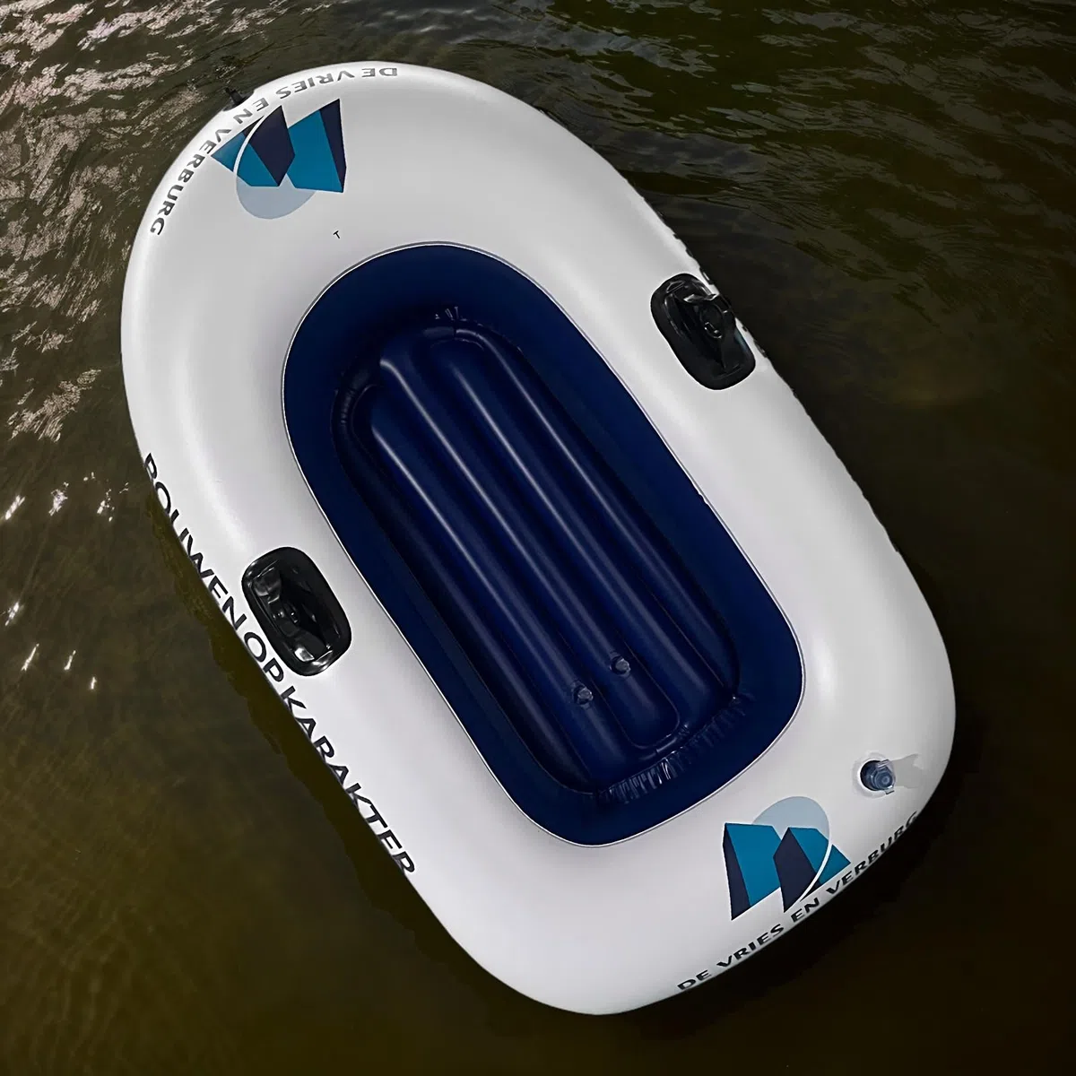 Barca gonfiabile - Zattera galleggiante per piscina, in PVC resistente, con remi e pompa, canotto portatile per avventure sul lago e sulla spiaggia, set kayak per pesca, campeggio, sport acquatici