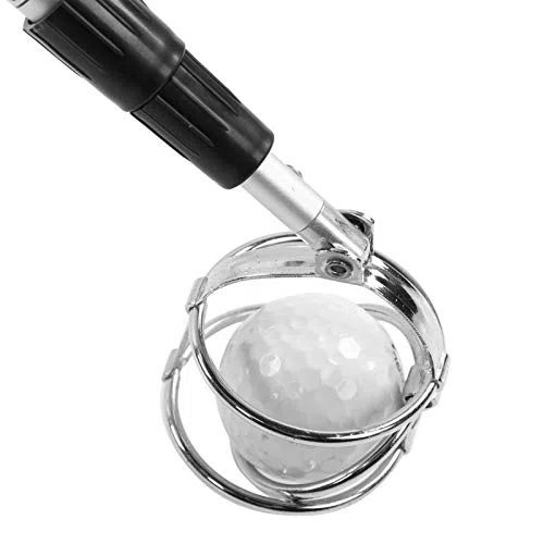 Raccoglitore per Palline da Golf telescopico Portatile a 3 sezioni in Lega di Alluminio Forniture per Stadio da Golf Sportinggoods Golf Sportinggoods Golf Peschino Golf Telescopico