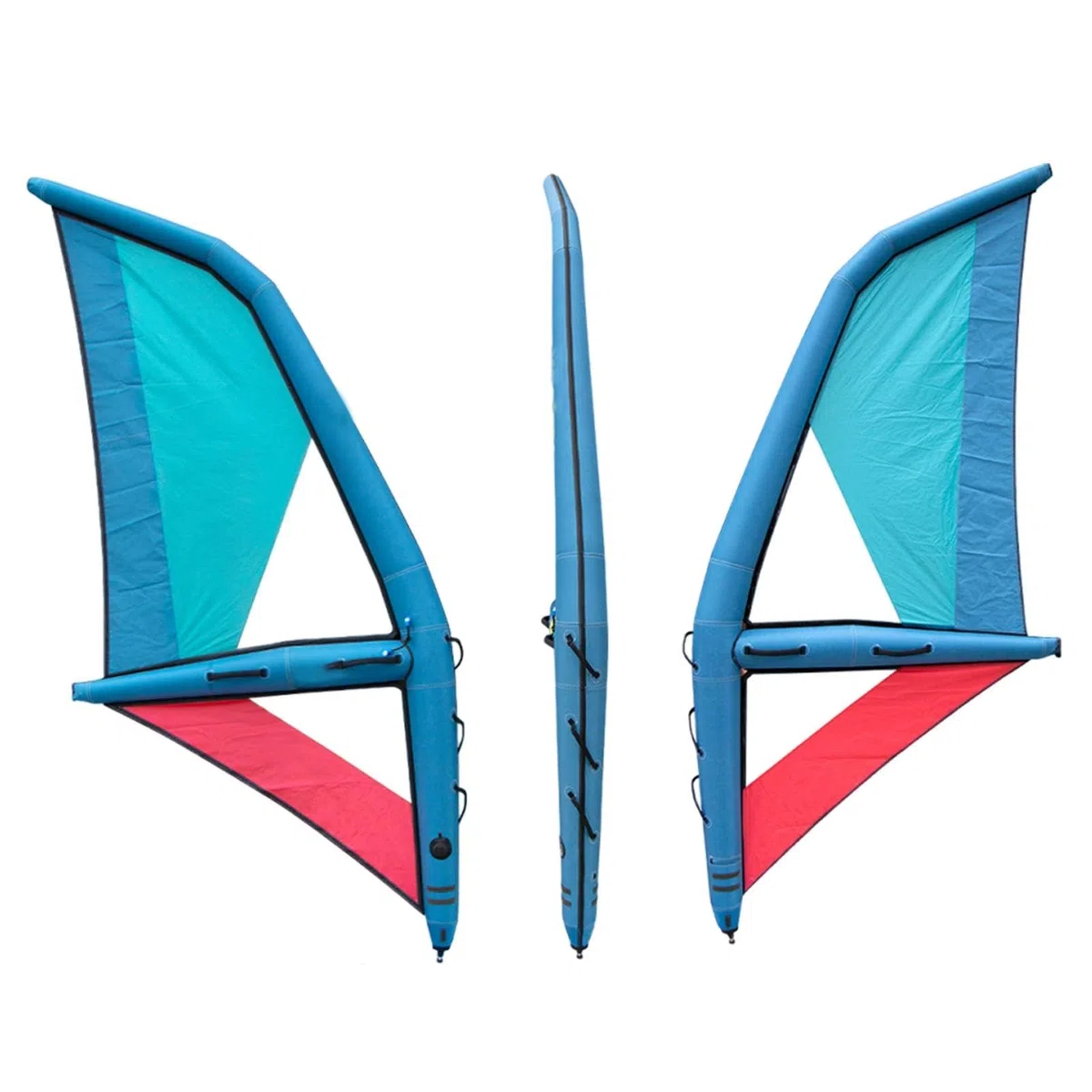 Vela SUP Gonfiabile Portatile con Pompa per Paddle Board | Vela Gonfiabile Con Tessuto Rinforzato, Finestra PVC, Borsa Trasporto E Accessori Per Lago, Mare E Sport Acquatici
