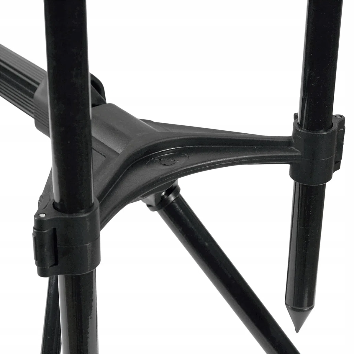 A&N Rod Pod per 3 canne – Supporto per canna da pesca regolabile 75 – 124 cm, robusto supporto per canna da pesca con filettatura universale per indicatore di morso, inclusa borsa per il trasporto