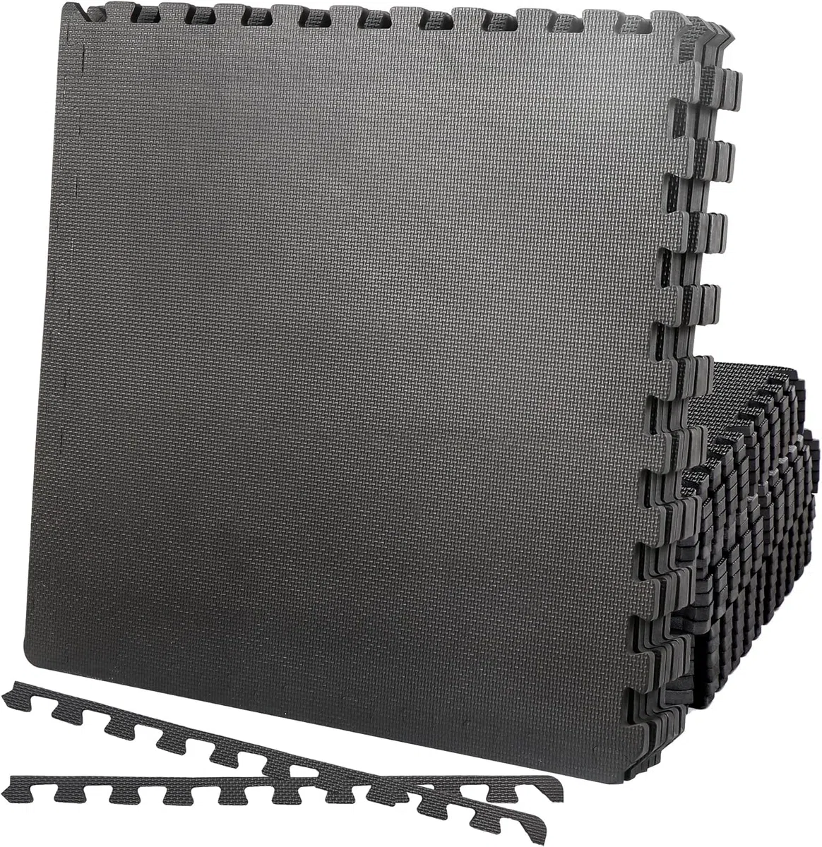 Tappeto Palestra, x12 Puzzle 60x60cm 12mm, Tappeto Puzzle, Tappeto Gomma Antiscivolo, Tappetino Palestra, Tappetino Fitness, Home Gym, Tatami Palestra, Pavimento Gommato Palestra, Tappetino Ginnastica
