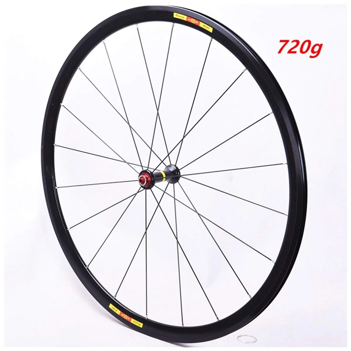 Ruote Set di Ruote per Bici da Strada 700c Ruota Anteriore E Posteriore per Bicicletta da 28 Pollici Cerchio in Lega A Doppia Parete 30mm Freno C/V 8-11 velocità QR 1560g