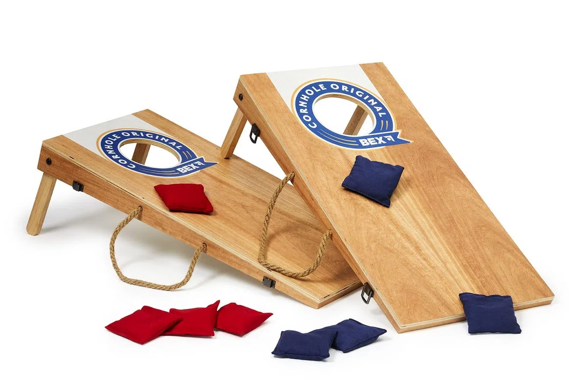 BEX Gioco di Lancio del Sacco di Fagioli, 61 x 30 x 7 cm, Leggero e Portatile, Perfetto per Spiaggia e Giardino, Pratica di Bersaglio all'aperto per Famiglie, Giornata Sportiva in Famiglia