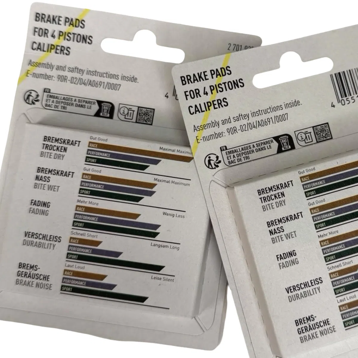 Magura MT - Freni a disco idraulici di ricambio per bicicletta MT 2 4 5 7 8 Trail I Brake Pads I MTB I Ebike I Tour I Prerformance I Sport I Race