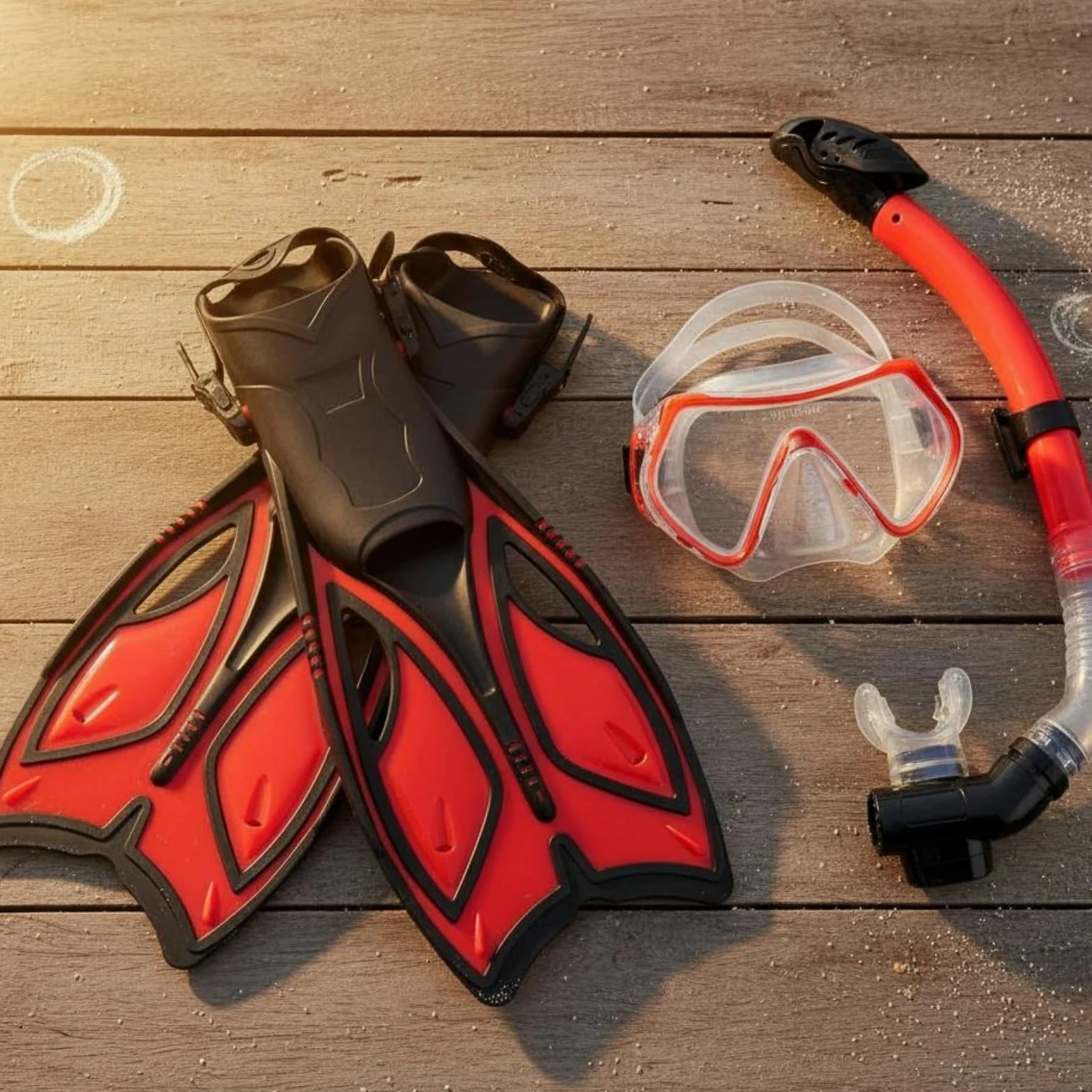 Maschera Subacquea con Set Maschera Snorkel Visivo Ampio con Vetro Temperato Antiacqua con Valvola di con Fibbia a Sgancio Rapido Silicone Morbido, color to 3, M