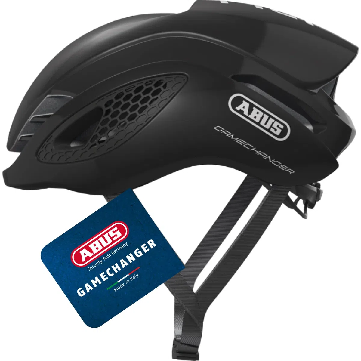 ABUS Casco da bici da strada GameChanger - Casco da bici aerodinamico con proprietà di ventilazione ottimali per uomini e donne | Casco con cinghie aerodinamiche, sistema di raffreddamento, supporto occhiali, regolazione, apertura coda