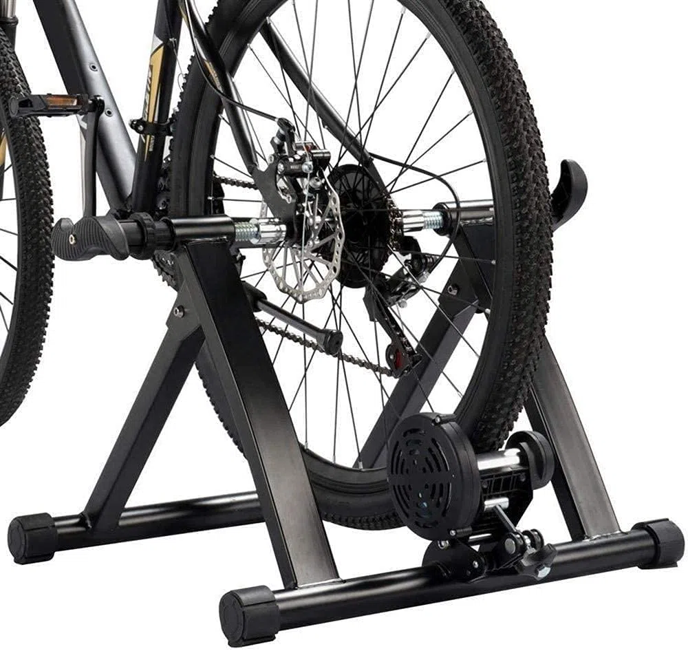 Interno Bike Trainer Stand Bicycle Esercizio Bisesure Magnetico con Rumore Riduzione Ruota Mountain Training Platform Turbo Trainer Indoor Bike Trainer